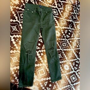 GAP Army Green Denim